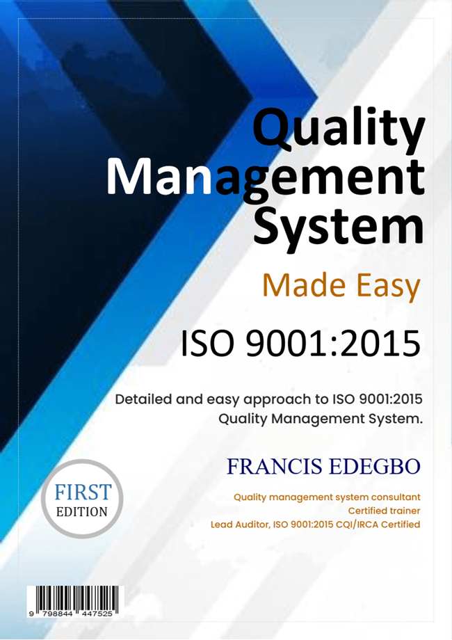 Charicon CNL to lunch an ISO 9001:2015 E-Book soon.